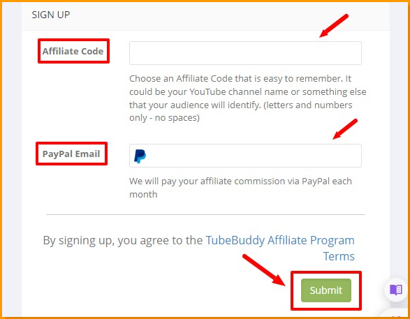 Tubebuddy Affiliate Program Checkout Page